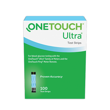 Blood Glucose Test Strips OneTouch Ultra Blue 100 Strips per Box For OneTouch Box /100 Blood Glucose Test Strips OneTouch Ultra Blue 100 Strips per Box For OneTouch Box /100