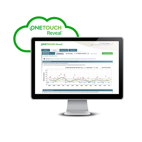 OneTouch Reveal® web app for professionals